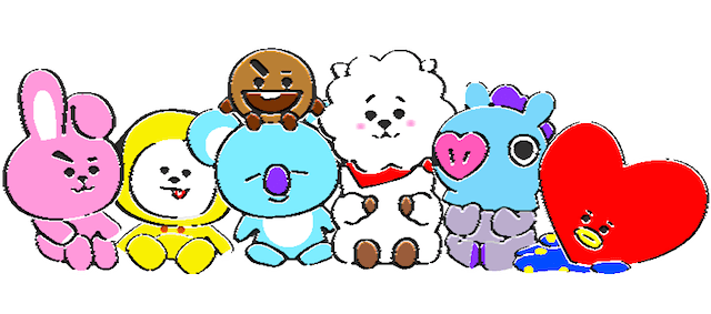 Btsのキャラクター Bt21 の名前や設定など Btsファンのゆるゆるブログ